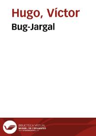 Portada:Bug-Jargal / Victor Hugo