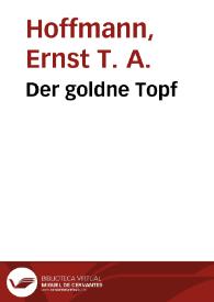 Portada:Der Goldene Topf / by E. T. A. Hoffmann