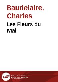 Portada:Les Fleurs du Mal / Baudelaire