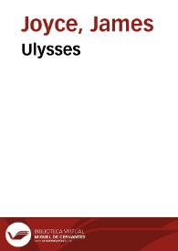 Portada:Ulysses / James Joyce