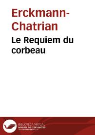 Portada:Le Requiem du corbeau / Erckmann-Chatrian