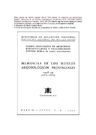 Dos plomos de Ampurias con inscripciones griegas / Martín Almagro Basch
