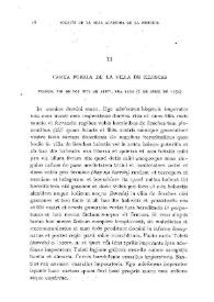 Carta puebla de la villa de Illescas / El Conde de Cedillo | Biblioteca Virtual Miguel de Cervantes