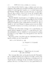 Portada:Epigrafía romana y visigótica de Alcalá de los Gazules / Enrique Romero de Torres