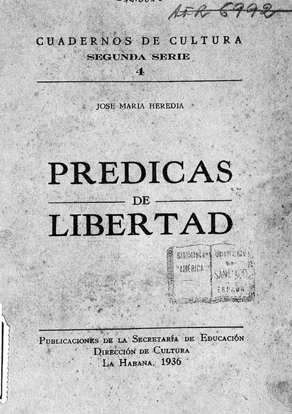 Predicas de libertad | Biblioteca Virtual Miguel de Cervantes