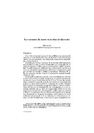Las variantes de autor en la obra de Quevedo / Alfonso Rey | Biblioteca Virtual Miguel de Cervantes