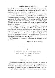 Portada:Estudios de códices visigodos [II] / Guillermo Antolín O.S.A