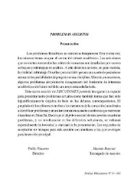 Portada:Discusiones: Derecho y Autoridad, núm. 6 (2006). Sección II: Problemas abiertos. Presentación / Pablo Navarro y Hernán Bouvier