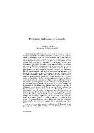 Presencias diabólicas en Quevedo / J. Enrique Duarte | Biblioteca Virtual Miguel de Cervantes