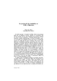 Portada:La poética de la erudición en Trillo y Figueroa / Pedro Ruiz Pérez