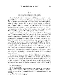 El miliario romano de Areñs / Fidel Fita | Biblioteca Virtual Miguel de Cervantes
