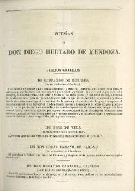 Portada:Poesías de Don Diego Hurtado de Mendoza