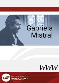 Visitar: Gabriela Mistral / dirigida por Pedro Pablo Zegers