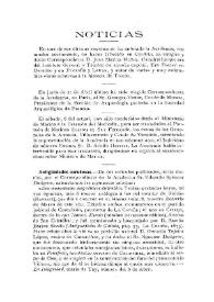 Portada:Boletín de la Real Academia de la Historia, tomo 58 (mayo 1911) Cuaderno V. Noticias. / Fidel Fita