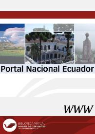 Portada:Portal Nacional Ecuador / director Francisco Piñas 