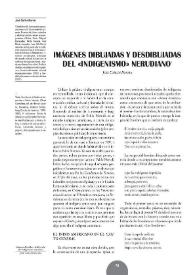 Portada:Imágenes dibujadas y desdibujadas del \"indigenismo\" nerudiano / José Carlos Rovira Soler
