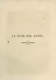 La flor del ángel : tradición vascongada / Gertrudis Gómez de Avellaneda | Biblioteca Virtual Miguel de Cervantes