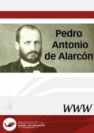 Portada:Pedro Antonio de Alarcón / director Enrique Rubio Cremades
