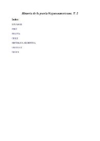 Historia de la poesía hispanoamericana. T. 2 / Marcelino Menéndez y Pelayo ; edición preparada por Enrique Sánchez Reyes | Biblioteca Virtual Miguel de Cervantes