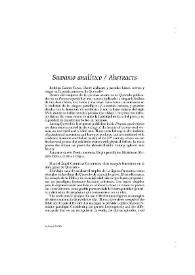 Portada:La Perinola : revista de investigación quevediana. Número 9 (2005). Sumario analítico-Abstracts