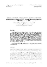 Portada:Repoblaciones y \"protecciones\" de los encinares ibéricos hasta el siglo XX. Los ejemplos expresivos de Castilla y León / Guillermo Calonge Cano y José María Ramos Santos