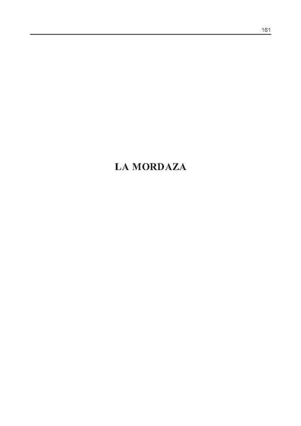La mordaza que asfixiaba a los españoles / Berta Muñoz Cáliz | Biblioteca Virtual Miguel de Cervantes