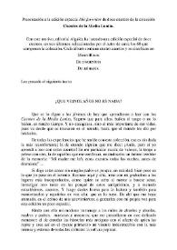 Cuentos de la Media lunita. Edición especial "Mis Favoritos" [prólogo] / Antonio Rodríguez Almodóvar | Biblioteca Virtual Miguel de Cervantes