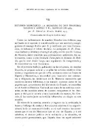 Portada:Estudios marroquíes. La Embajada de D. Francisco Salinas y Moñino y el arreglo de 1785, por D. Gabriel de Morales / Antonio Blázquez