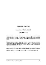 Logroño (1889-1900) / Inmaculada Benito Argáiz | Biblioteca Virtual Miguel de Cervantes