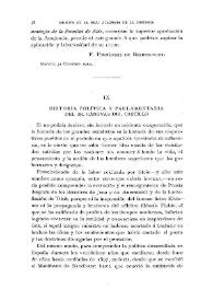 Portada:Historia política y parlamentaria del Sr. Cánovas del Castillo / Jerónimo Bécker