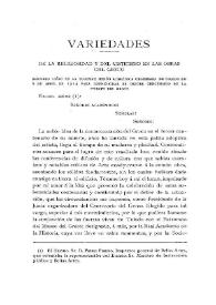 De la religiosidad y del misticismo en las obras del Greco: discurso leído en la solemne sesión académica celebrada en Toledo en 6 de abril de 1914 para conmemorar el Tercer Centenario de la muerte del Greco / El Conde de Cedillo | Biblioteca Virtual Miguel de Cervantes