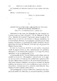 Más información sobre "Anales de la Junta para Ampliación de Estudios e Investigaciones Científicas". Tomo VII. Un volumen en cuarto. Madrid, 1911 / G. Maura