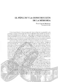 Portada:El péplum y la construcción de la memoria / Óscar Lapeña Marchena