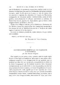 Portada:Rectificaciones históricas: de Guadalete a Covadonga por Don Ricardo Burguete / Jerónimo Bécker