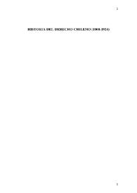 Más información sobre Historia del derecho chileno (1808-1924) : manual básico / Eric Eduardo Palma González