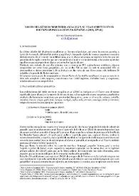 Portada:Voces del léxico marinero andaluz y su tratamiento en el \"Diccionario de la lengua española\" (2001, 22ª ed.) / Elvira González García