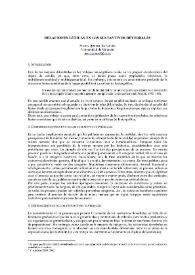 Portada:Relaciones léxicas en los sustantivos deverbales / María Querol Bataller