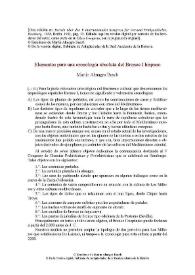 Portada:Elementos para una cronología absoluta del Bronce I hispano / Martín Almagro Basch
