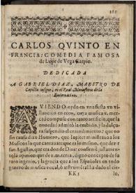 Más información sobre Carlos Quinto en Francia