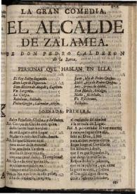El alcalde de Zalamea | Biblioteca Virtual Miguel de Cervantes