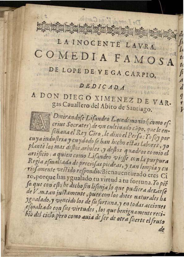 La inocente Laura | Biblioteca Virtual Miguel de Cervantes