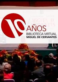 Portada:10 Aniversario Biblioteca Virtual Miguel de Cervantes