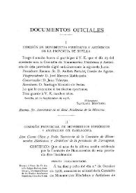 Portada:Comisión provincial de monumentos históricos y artísticos de Tarragona / Cosme Oliva y Toda