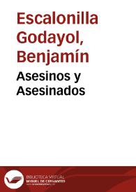 Portada:Asesinos y Asesinados