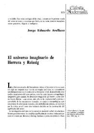 El universo imaginario de Herrera y Reissig | Biblioteca Virtual Miguel de Cervantes