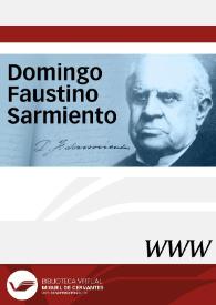 Domingo Faustino Sarmiento / Virginia Gil Amate | Biblioteca Virtual Miguel de Cervantes