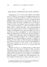 Antigüedades anterromanas de Galera (Granada) / José Ramón Mélida | Biblioteca Virtual Miguel de Cervantes