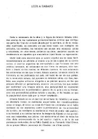 Leer a Sábato / Enriqueta Morillas | Biblioteca Virtual Miguel de Cervantes
