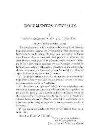 Portada:Premio Hispano-Americano / Juan Pérez de Guzmán y Gallo