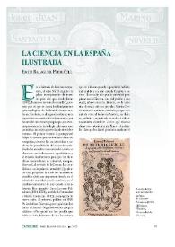 Portada:La ciencia en la España ilustrada / Emili Balaguer Perigüell